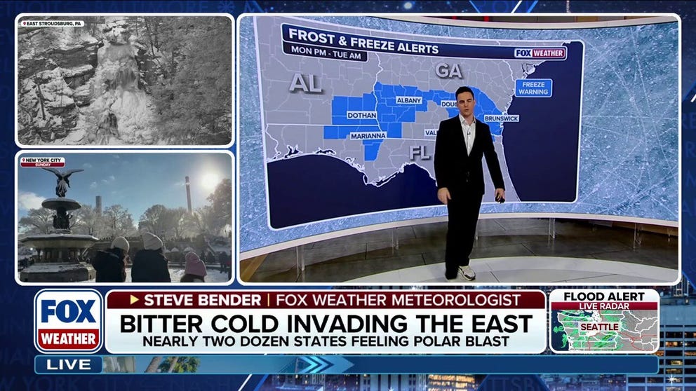 Arctic blast hits the Northeast U.S. | Latest Weather Clips | FOX Weather