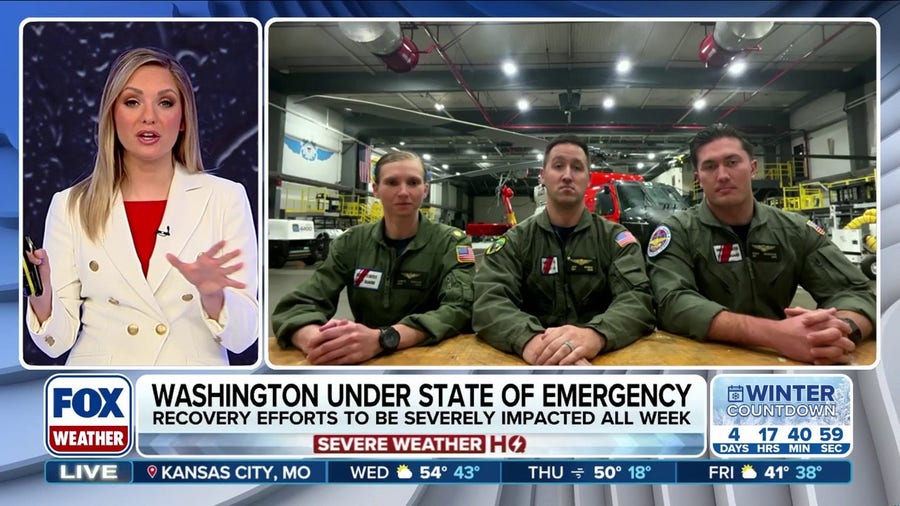 U.S. Coast Guard heroes join FOX Weather to discuss dramatic back-to-back rescue operations that saved four lives