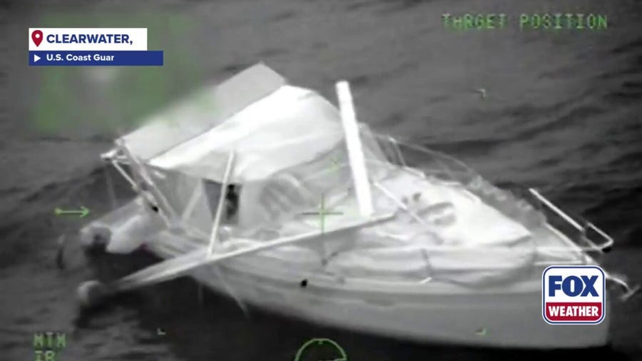 Coast Guard rescues stranded boaters off Florida coast