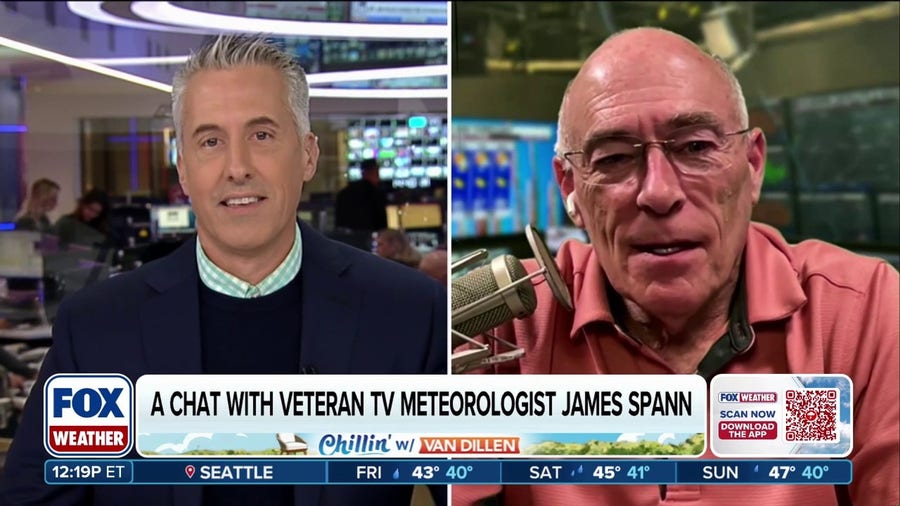 Veteran TV meteorologist James Spann speaks with FOX Weather's Bob Van Dillen