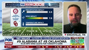 Will the weather have an impact in the NCAA College Football Playoffs? 