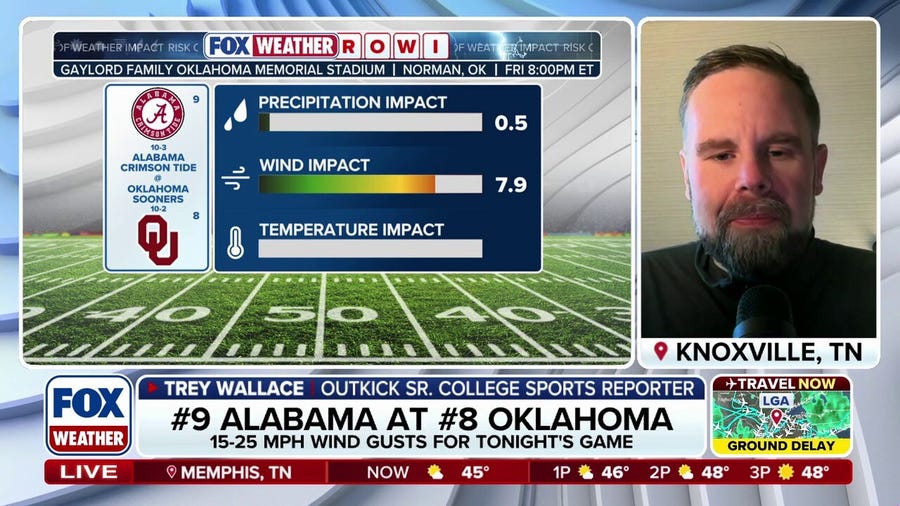 Will the weather have an impact in the NCAA College Football Playoffs? 