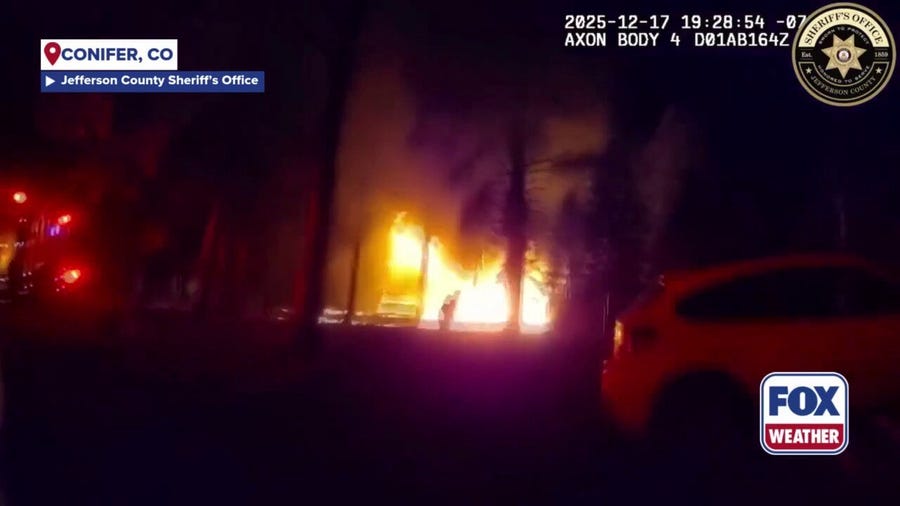 First responders contain Colorado fire amid red flag warning