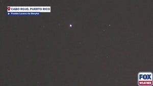 Fragmenting meteor spotted in Puerto Rico 
