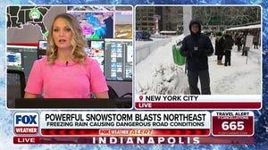 Winter weather returns to New York City as snow blankets the Big Apple this holiday season