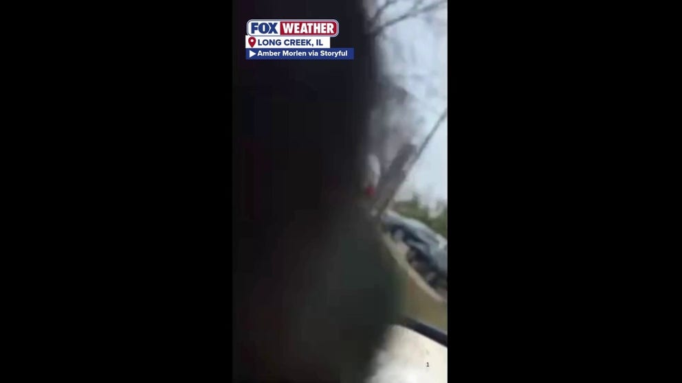 TORNADO HAVOC: Video captures the devastating damage in Long Creek, Illinois, after one of possibly three tornadoes ripped through the state Dec. 28. The NWS issued a Tornado Warning late afternoon and shortly after urged people to take cover as a reported twister was moving east at 45 mph. An EF-1 Tornado was also confirmed in Groveland, with wind speeds up to 98 mph.