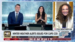 FOX Weather Bayne Froney suits up for New York's New Year's Eve celebrations in Times Square