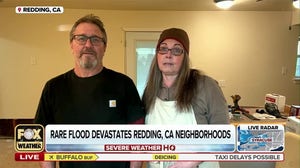 California couple mourns home lost in rare flood that decastated Redding, California neighborhoods
