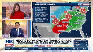 Late-week cross-country storm to bring heavy rain for millions, snow across Upper Midwest 