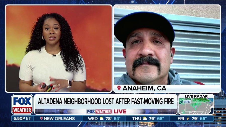 A California fire claims the home of a firefighter in January 2025