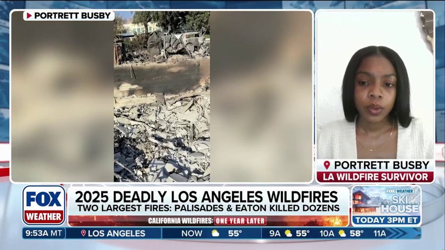 Eaton Fire survivor details story of losing family homes, recovery help one year later