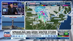 Sprawling winter storm will impact at least 25 states 