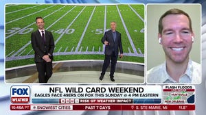 Cross country storm impacts NFL Wild Card Weekend