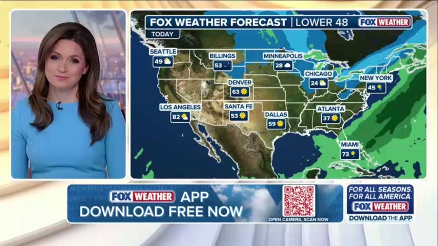Weather in America: January 15, 2026