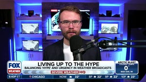Ryan Hall discusses balancing "hype" and urgency in weather broadcasts