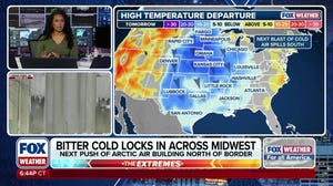 Bitter cold locked into the Eastern US and continues through the next week