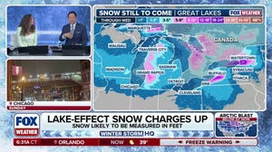 Intense lake-effect snow targets Great Lakes region amid Arctic cold front