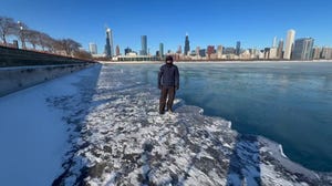 Intense lake-effect conditions in Chicago
