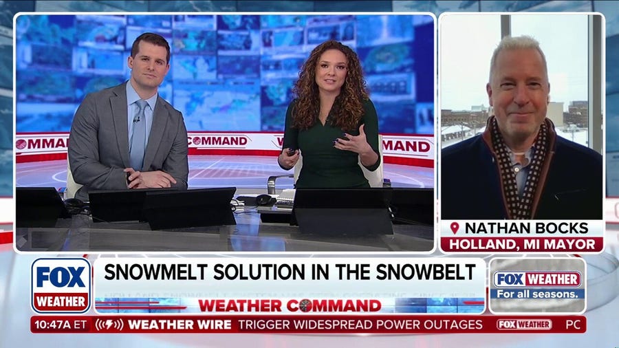  Michigan city uses underground municipal system to stay snow-free during winter