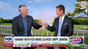 Chillin' with Van Dillen: FOX & Friends Weekend co-host Griff Jenkins chills with FOX Weather Meteorologist Bob Van Dillen