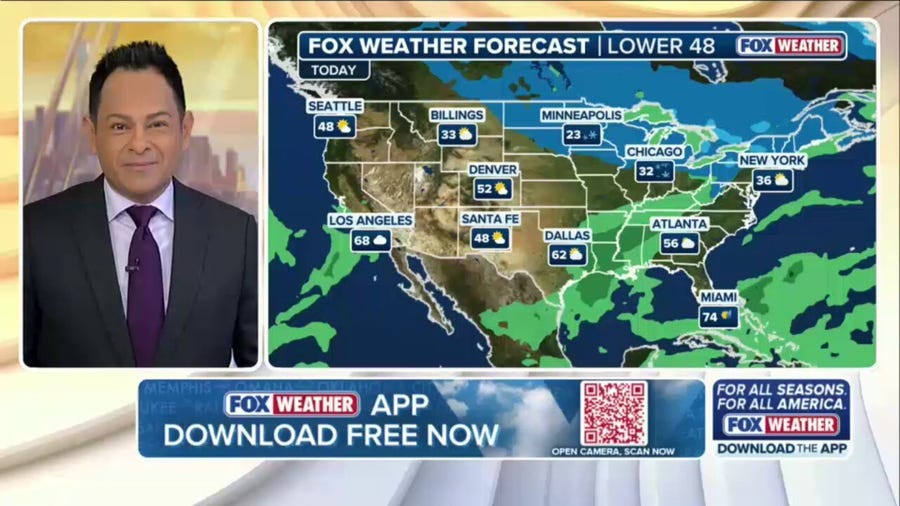 Weather in America: January 21, 2026