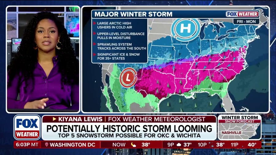 2,000 mile long potentially historic weekend storm to impact 200 million Americans