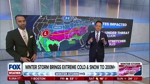 Historic winter storm: 200M+ in path of dangerous snow, ice with first impacts in less than 24 hours