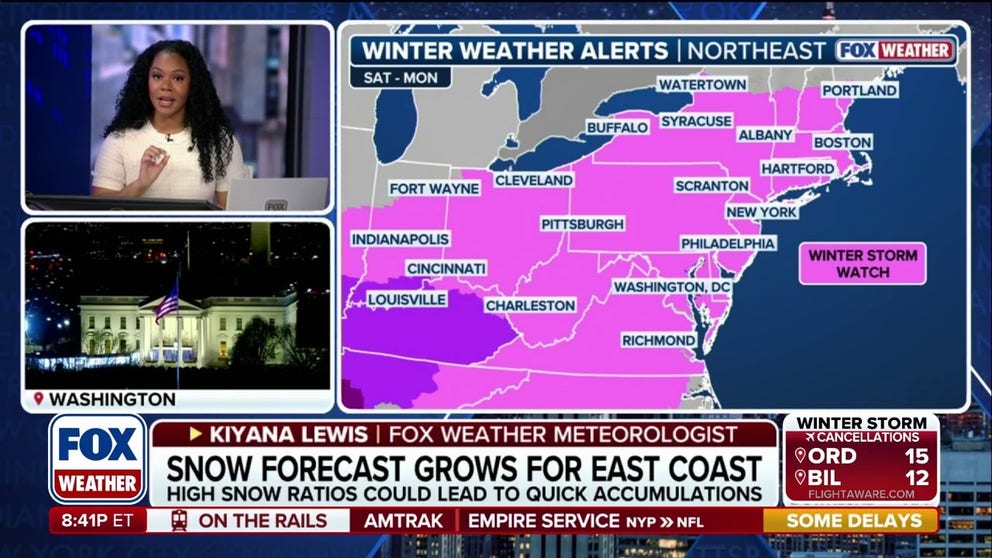 FOX Weather Meteorologist Kiyana Lewis analyzes a potentially historic major winter storm forecast to impact more than 235 million Americans across more than 40 states. 