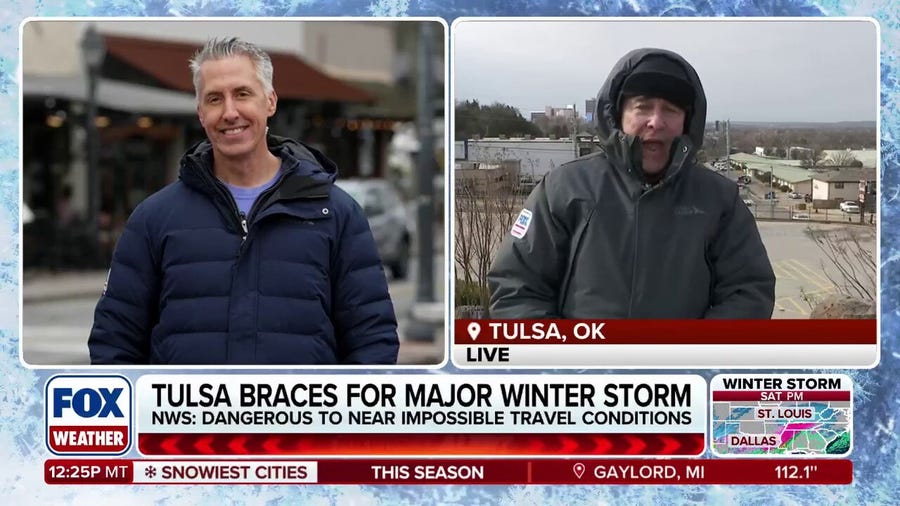 Oklahoma could see sleet, freezing rain and snow due to major winter storm