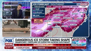 Dangerous ice storm taking shape threatening widespread power outages and travel concerns as warnings expand
