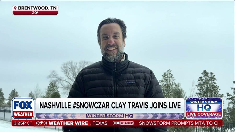 Nashville #Snowczar Clay Travis joins FOX Weather