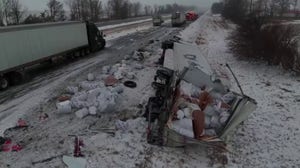 Major multi-vehicle accident involving semi-trucks and cars occurred in Missouri