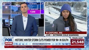 Powerful ice storms cause power outages in Southern U.S.