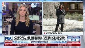 Widespread power outages continue as extreme ice plagues recovery in Oxford, Mississippi 