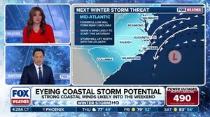 Another winter system shows potential to hit East Coast   