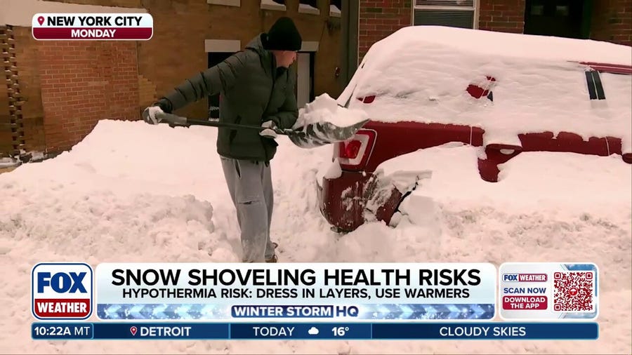Shoveling snow? Keep these safety tips in mind to protect your health
