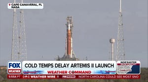 Cold temps in Florida causes NASA to delay Artemis II wet rehearsal 