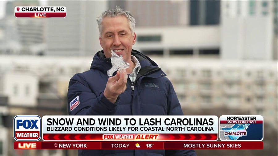 Major nor'easter takes aim for Carolinas as storm preparations underway