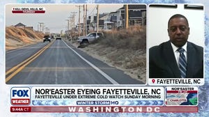Fayetteville, North Carolina, preparing for major nor'easter storm