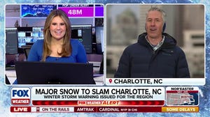 Live from North Carolina ahead of nor'easter expected to dump snow across the state