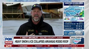Ice and snow wreak havoc as 60 buildings collapse in Saline County, Arkansas