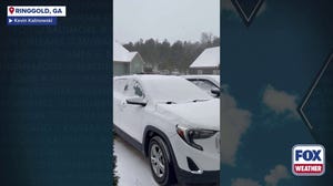 Snow in the Peach State