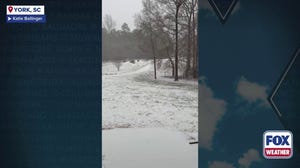 South Carolina Sees Heavy Snowfall