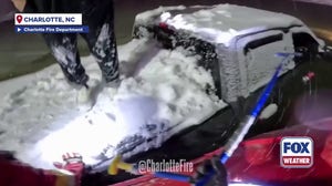 Dramatic video shows water rescue during nor'easter in Charlotte, North Carolina