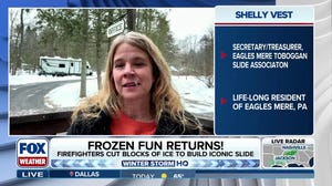 Frozen fun returns as the Eagles Mere Toboggan Slide opens for the season