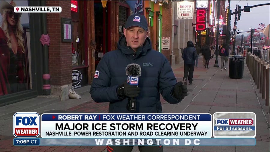 Ice storm recovery is underway in Nashville 