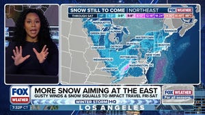 More snow brewing for the Northeast and Great Lakes this weekend ahead of arctic blast