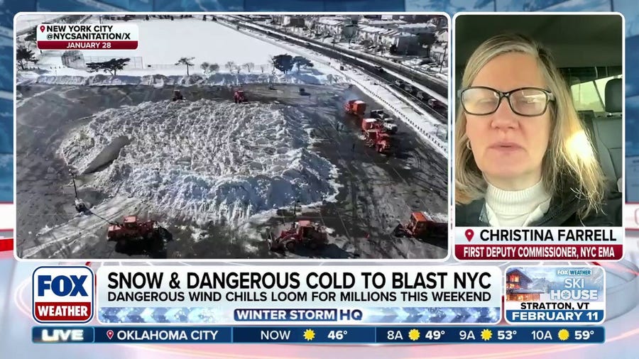 New York City in full preparation mode ahead of dangerous cold, possible snow this weekend