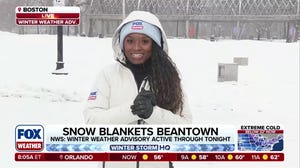 Snow arrives in Boston as clipper system slams New England