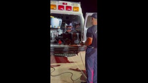 The Santa Barbara County Fire Department rescues surfer using aerial drones